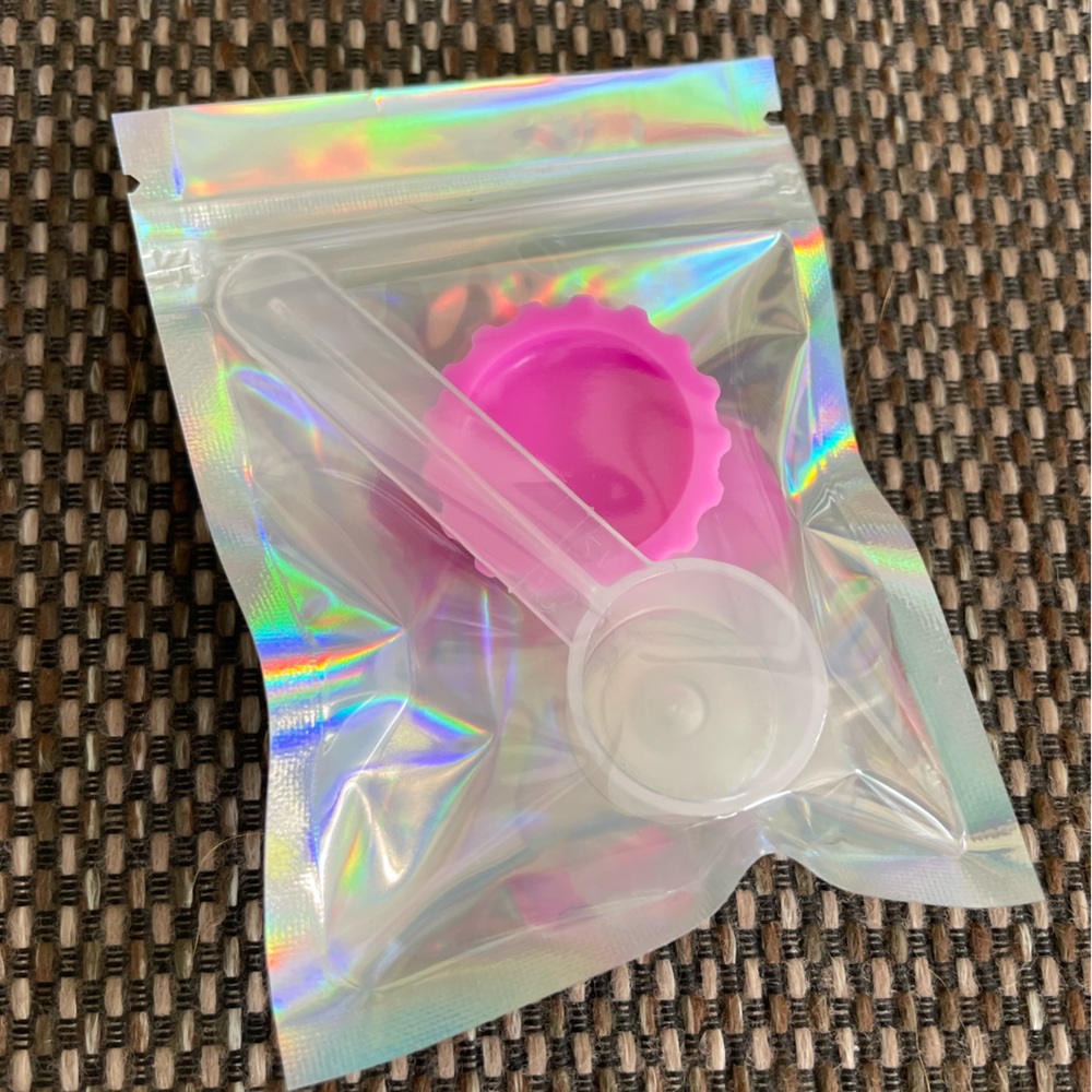 Gecko food scoop and bowl